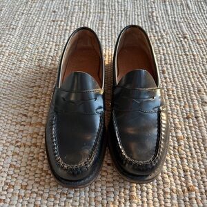 GH BASS black weejun penny loafer